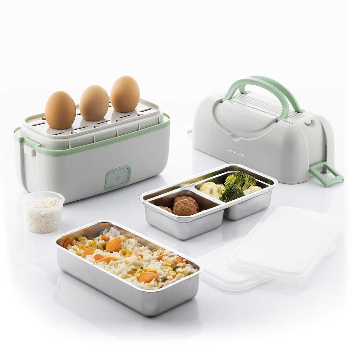 Elettrodomestici da cucina: Elektrische Dampf-Lunchbox, mit Rezepten – Nuovo e nell'imballaggio originale da Giubiasco venduto da news-shop 5