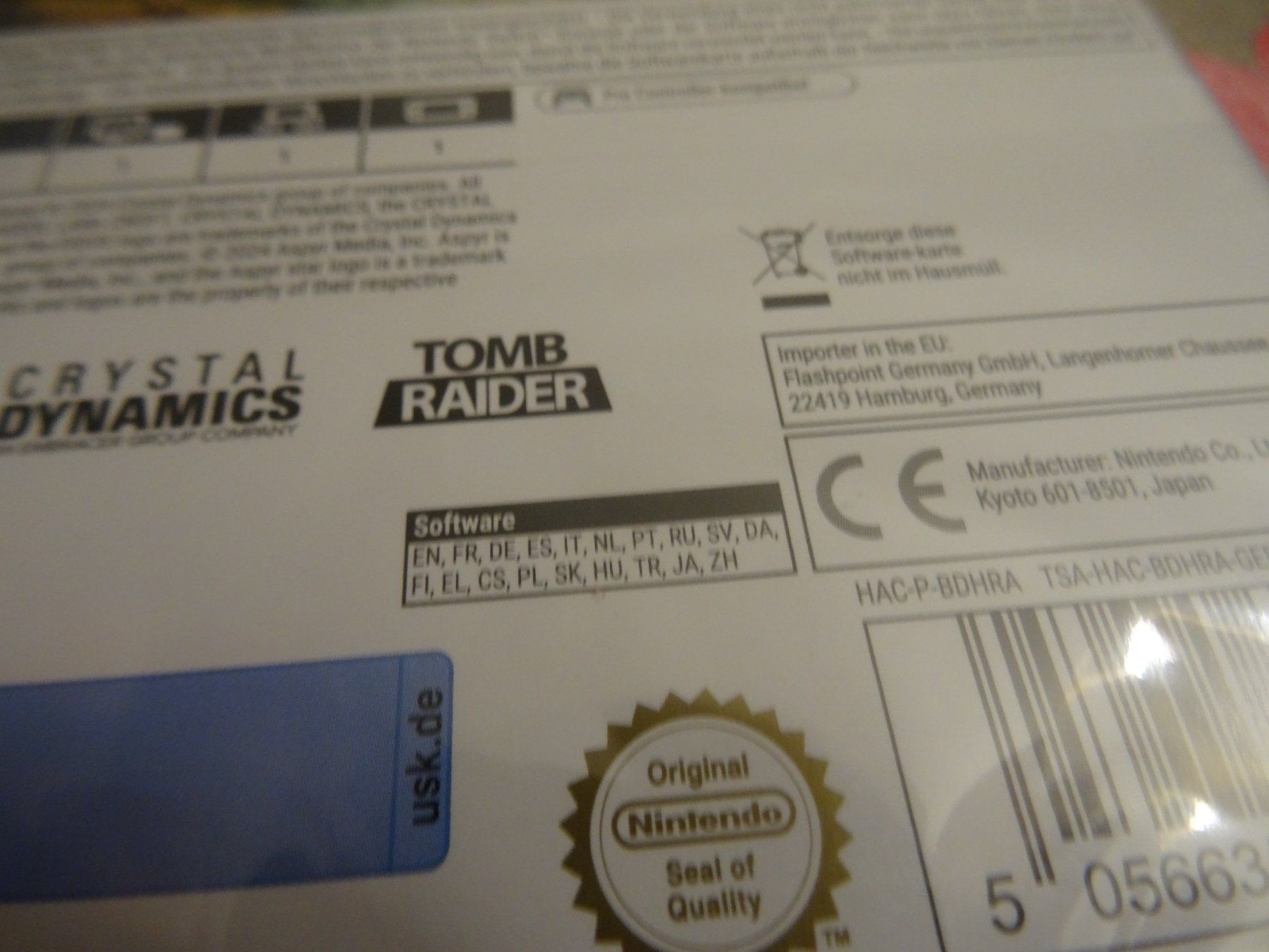 Nintendo Giochi: Tomb Raider I-III 1-3 Remastered - Switch - NEUWARE – Nuovo e nell'imballaggio originale da Olten venduto da Disc-Ausverkauf 2