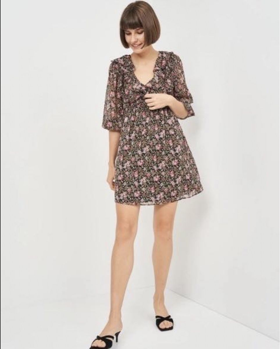 Zara Kleider: Robe fluide Zara fleurie, taille S NEW – Neu (gemäss Beschreibung) aus Vuadens von Nina11 5