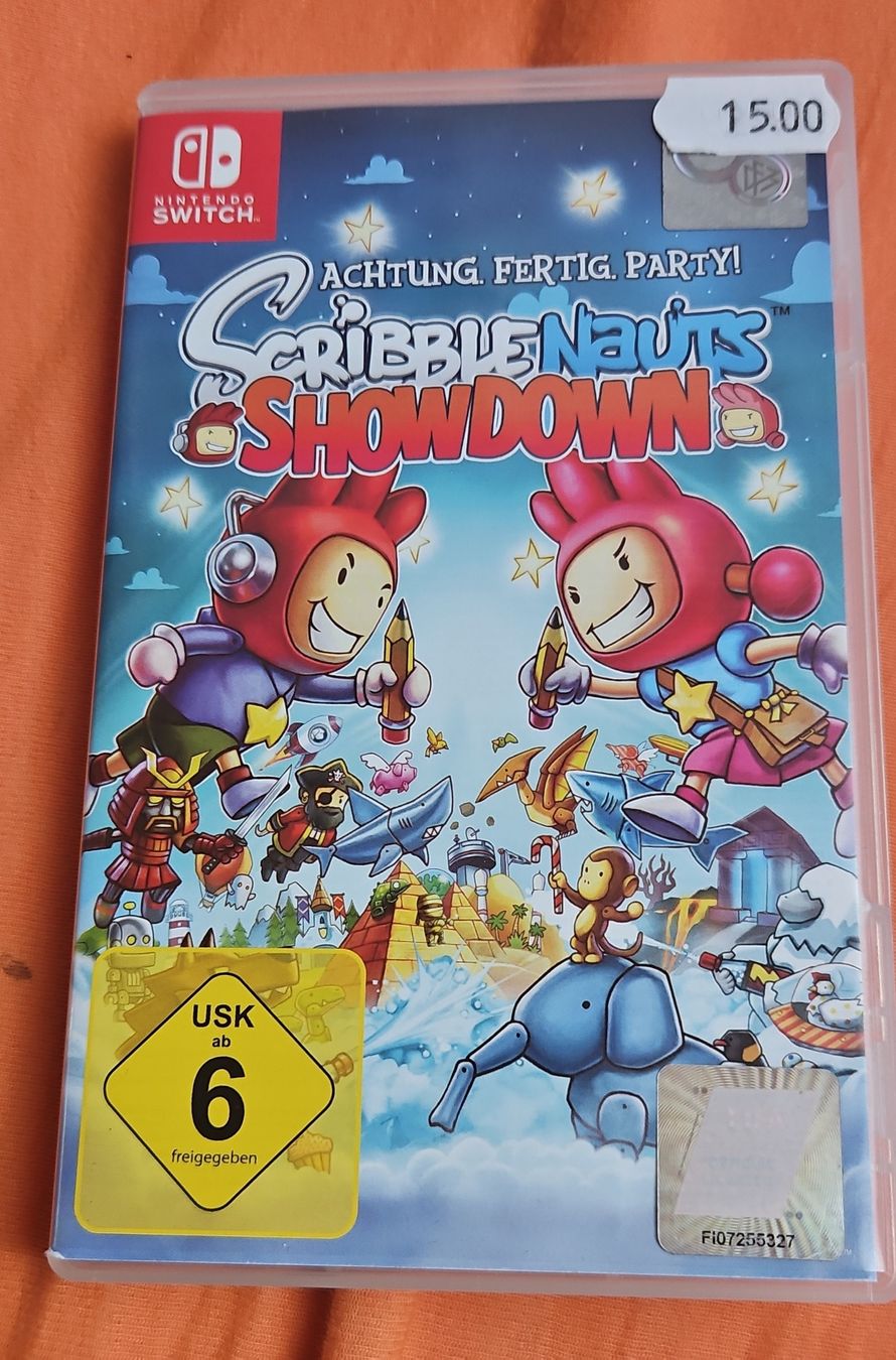 Nintendo Spiele: Nintendo Switch Scribblenauts Showdown Spiel – Gebraucht aus Sutz von justinundfriends