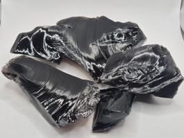 ⭐ Obsidian Armenien  ca. 1.058kg Rohsteine