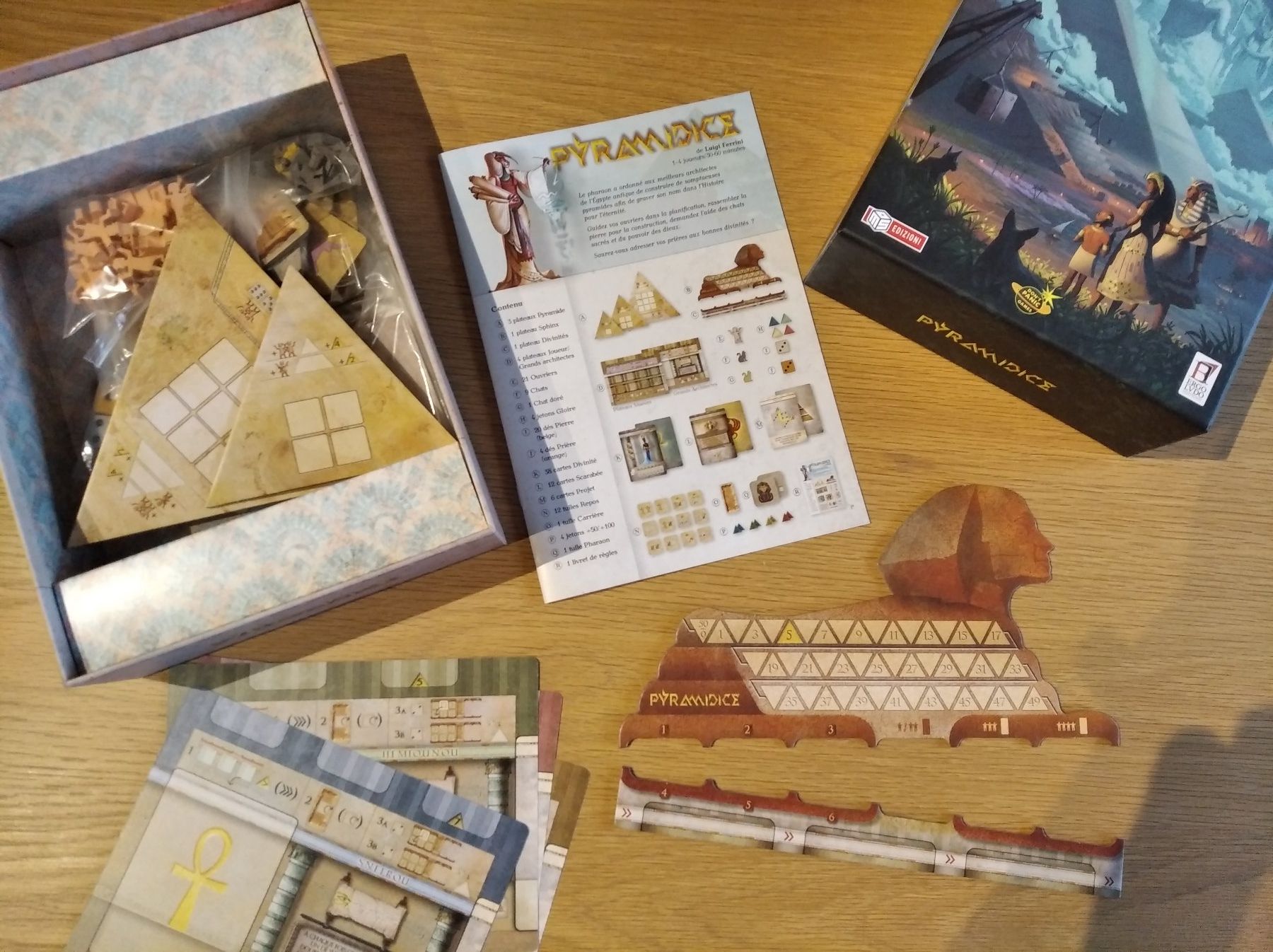 Spiele: Pyramidice - Jeu de société neuf – Neu (gemäss Beschreibung) aus Aigle von Colargolator 2