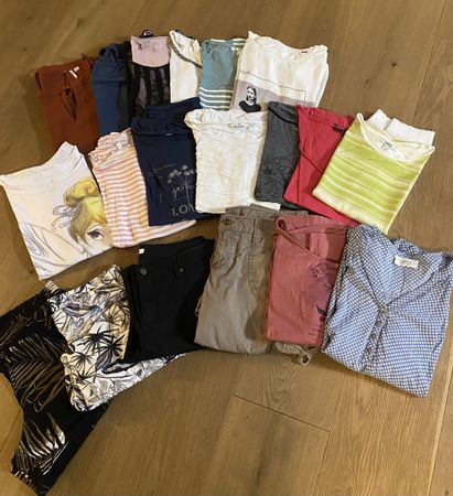 riesiges Kleiderpaket Sommer alles Markenartikel
