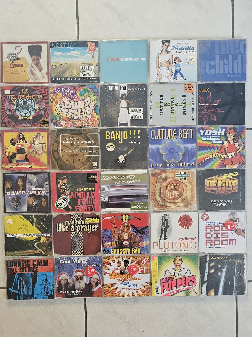 CDs: CD Single Sammlung, 60 Stk. Dance, Trance, House etc. – D'occasion à Biberist par Foolio0