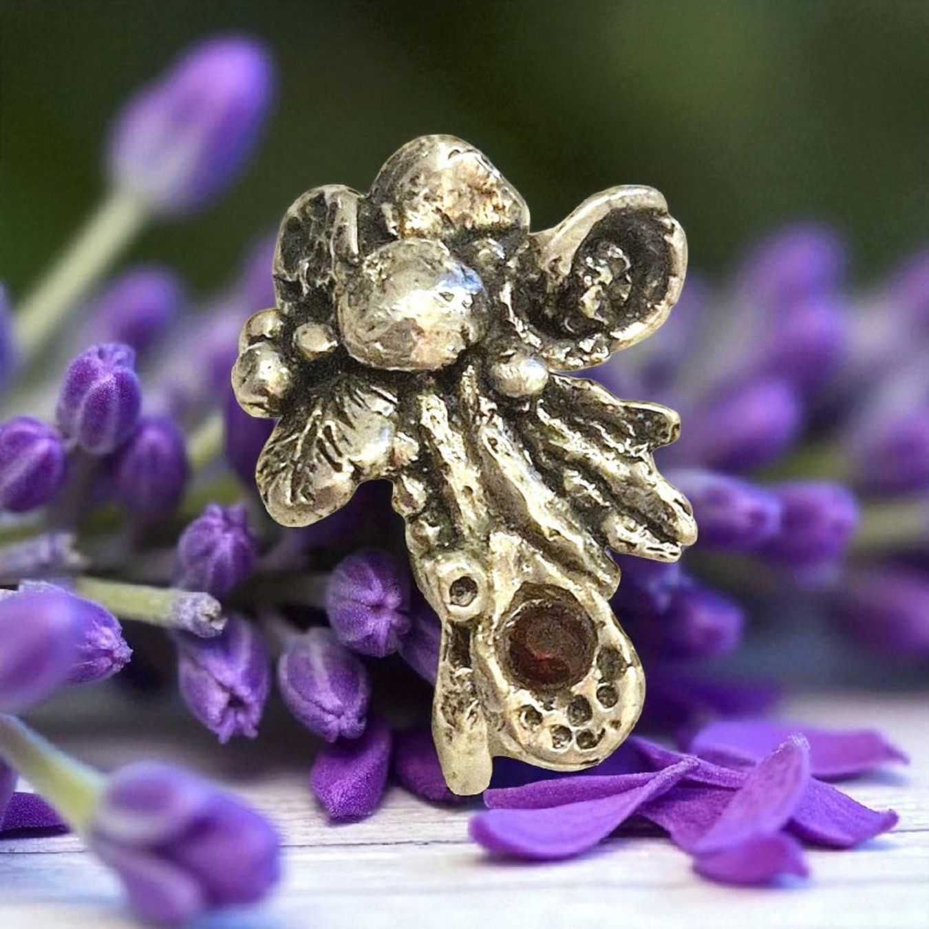 Ringe: Fairystyle Ring Silber & Granat, Grösse 46,7 – Neu und originalverpackt aus Aarau von Schmuckhoehle_MD 8