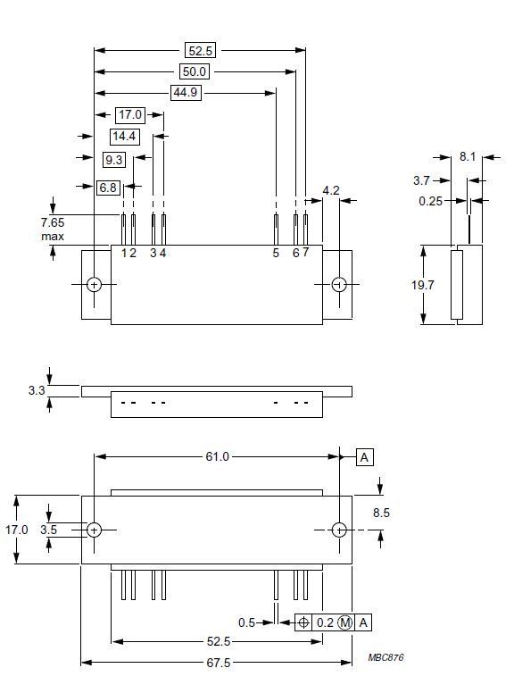 Philips Componenti elettronici: ☼ PHILIPS BGY36 VHF power amplifier module ☼ – Nuovo (secondo la descrizione) da Novazzano venduto da mabotrain 4