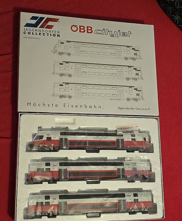 Modellini di ferrovie: ÖBB Cityjet Wagenset's – Usato da Ebikon venduto da Mr.Busdriver 1