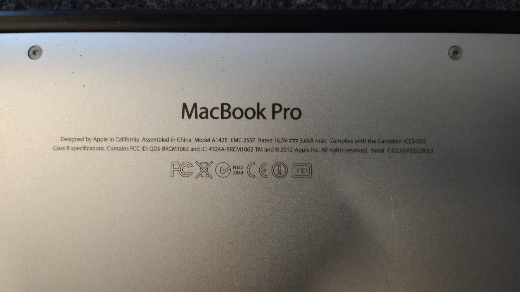 Apple Notebook: MacBook Pro 13" (Late 2012) – Usato da Bern venduto da masgarro 3