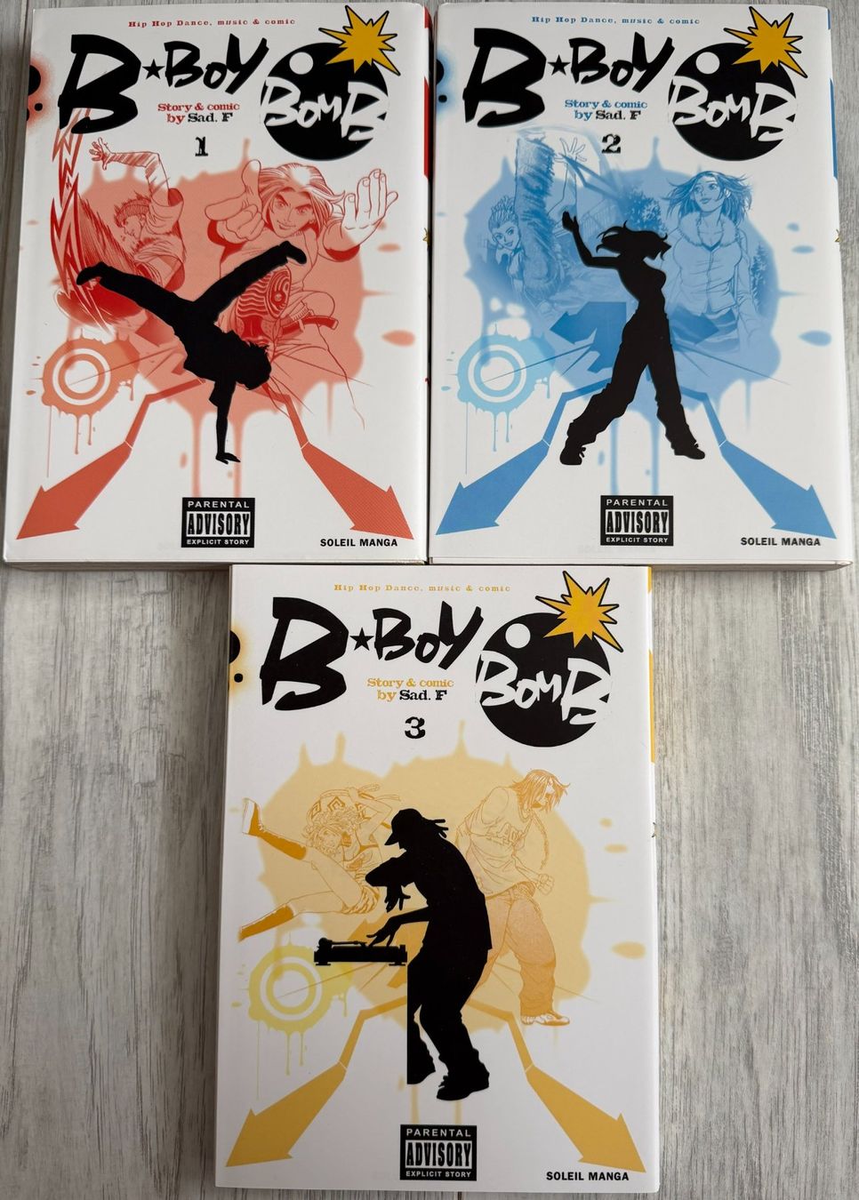 BD: Manga -  B-BoY BomB 1 à 6 -  série terminée – Neuf (Voir description) à Geneveys-Coffrane par Momoali