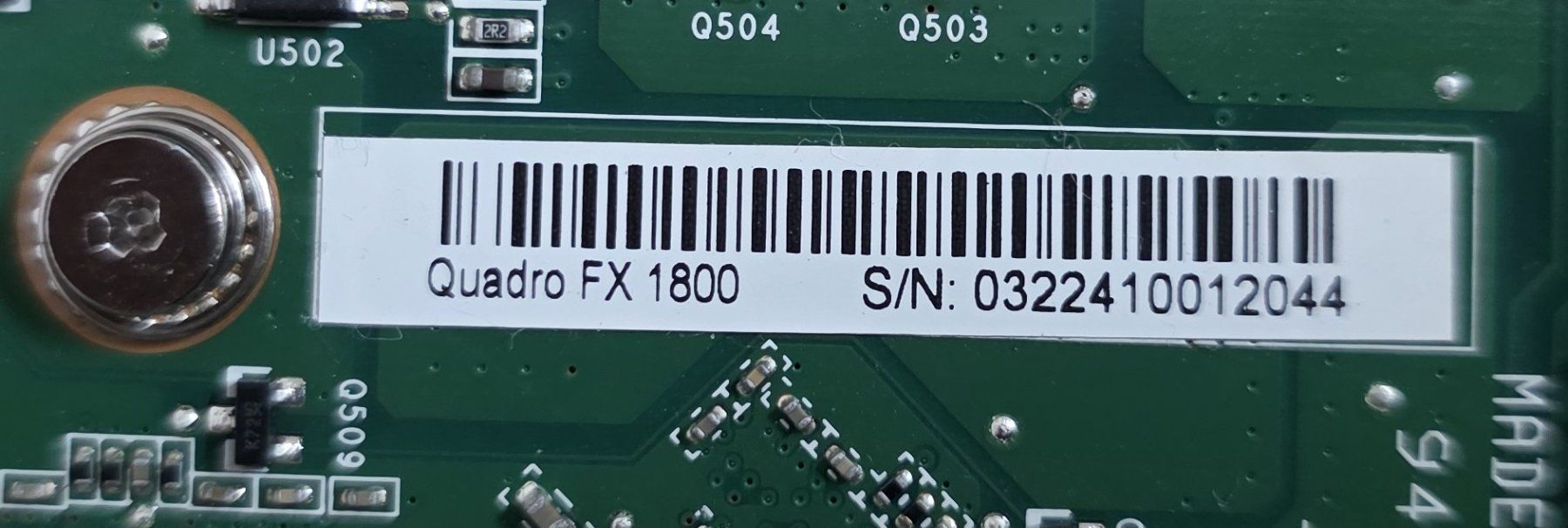 Nvidia Schede grafiche: NVIDIA Quadro FX1800 CAD – Usato da Mels venduto da Zeppelin08 3