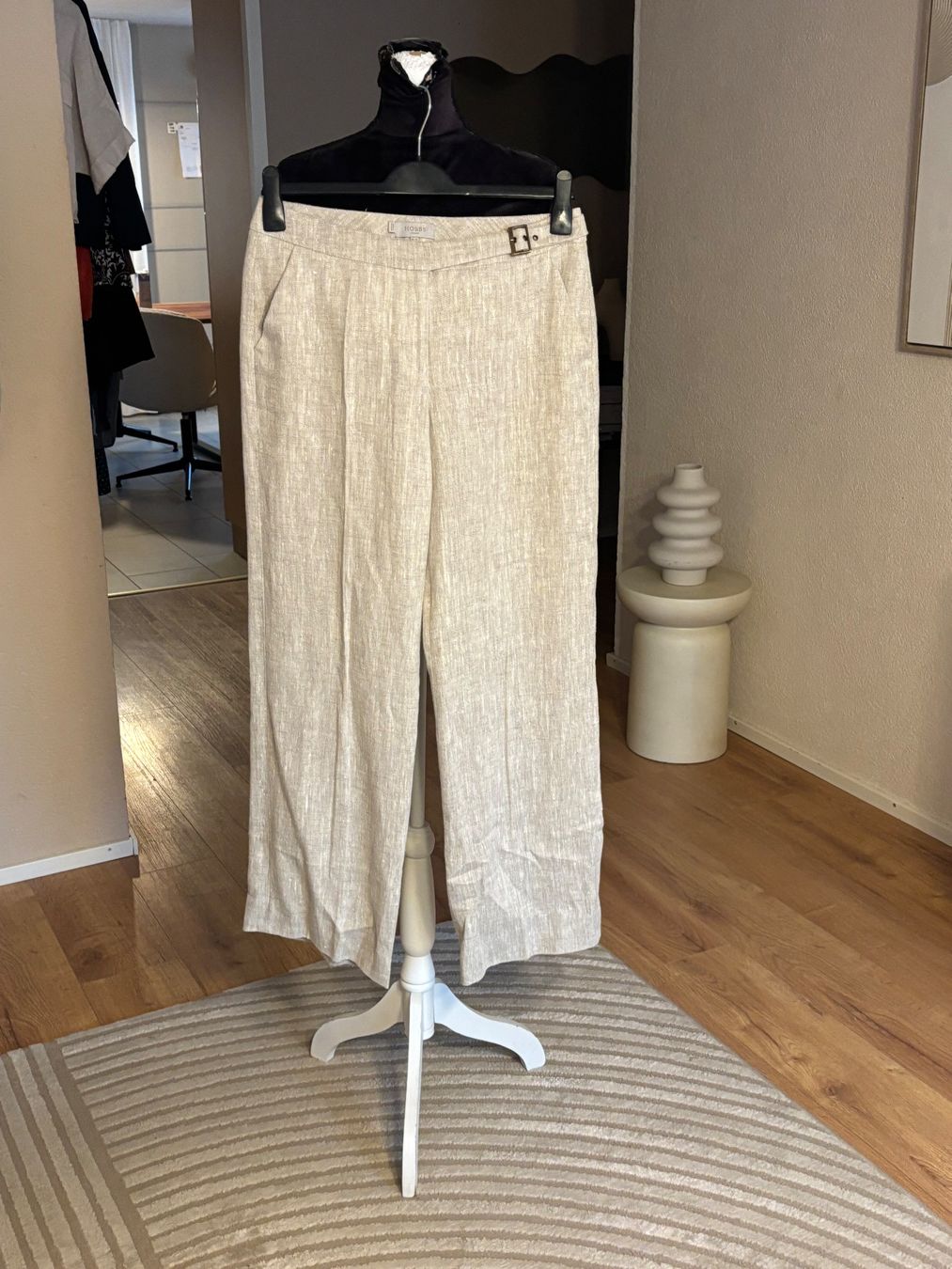 Pantaloni: HOBBS London Marlenehose 100% Leinen – Usato da St. Margrethen SG venduto da dijanaO 3