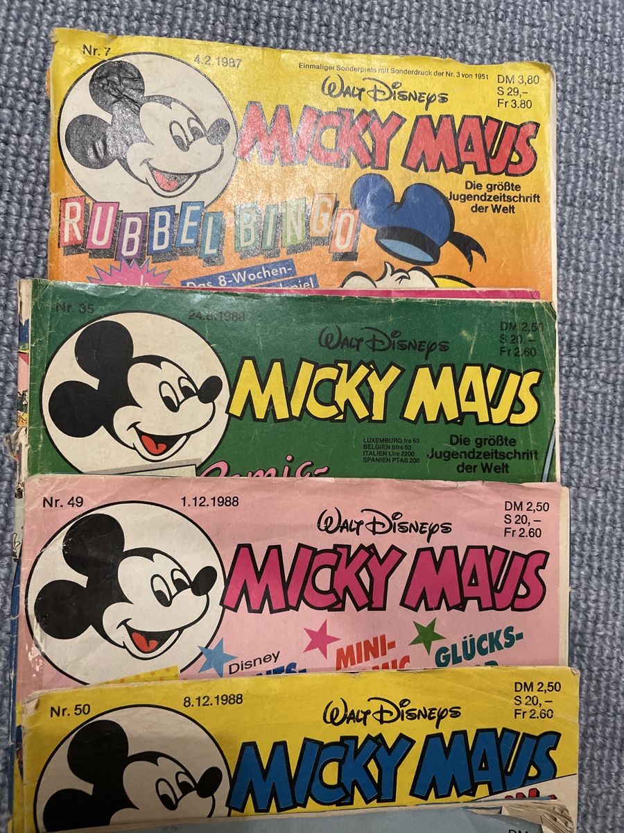 Fumetti: Micky Maus Comics 1979-1989 – Usato da Wettswil venduto da Chlaettermus 3
