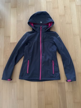 Icepeak Softshelljacke Damen grau pink 