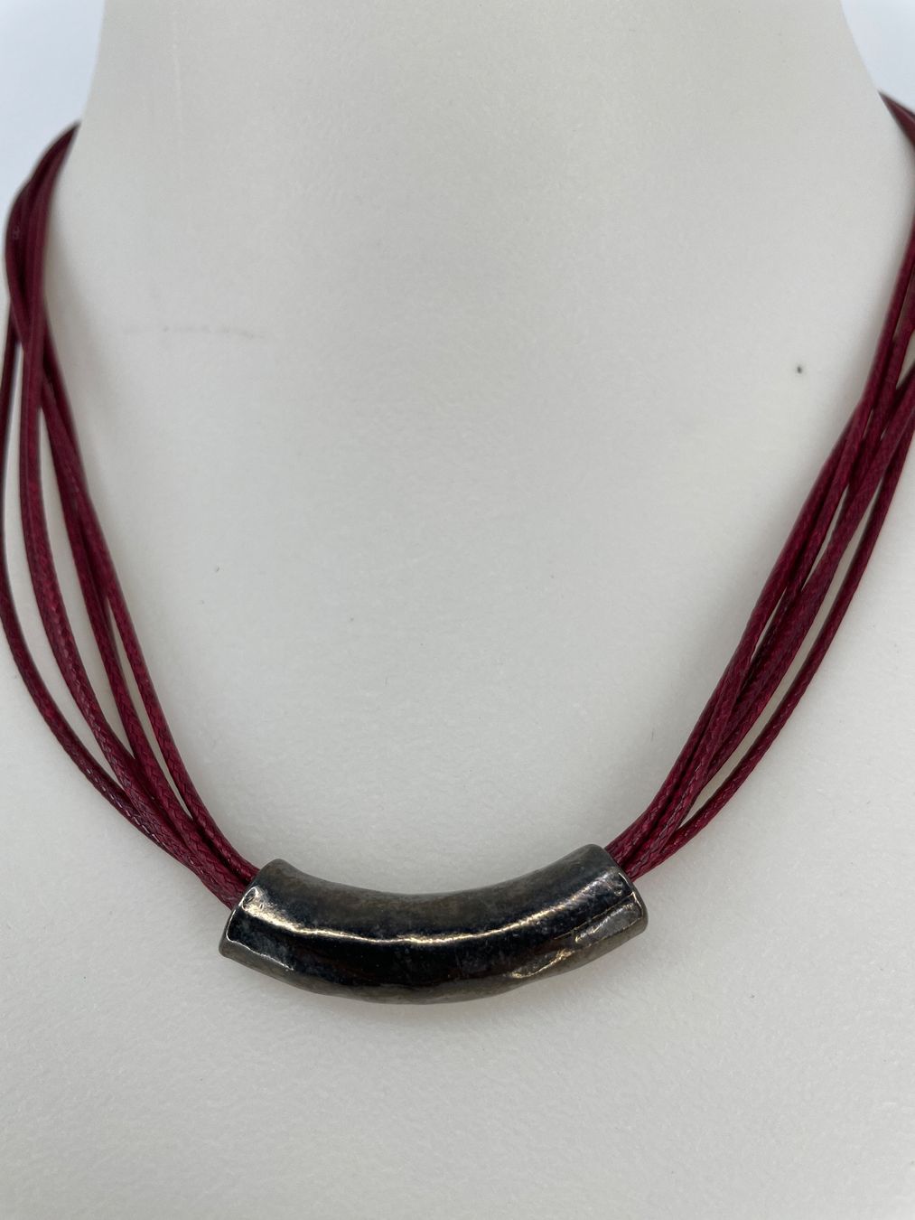 Catenine: Halskette bordeauxrot – Usato da Auenstein venduto da moin. 1