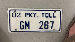US Nummernschild