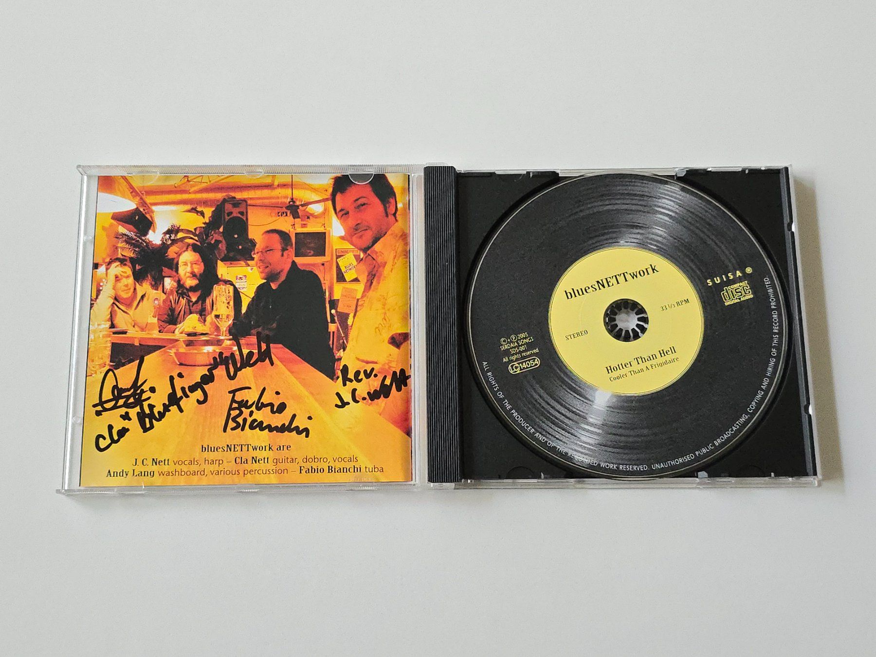 CDs: CD bluesNETTwork - Hotter Than Hell Cooler Than A Frigidaire – Gebraucht aus Dättlikon von Wundertuete_ 2