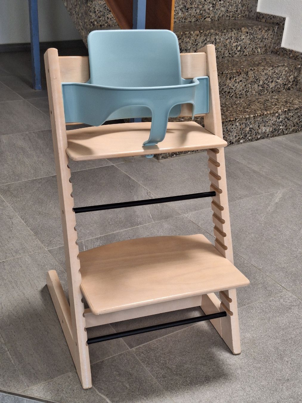 Stokke Seggioloni: Triptrap Stokke mit Baby Set  – Usato da Döttingen venduto da DuHaiduc