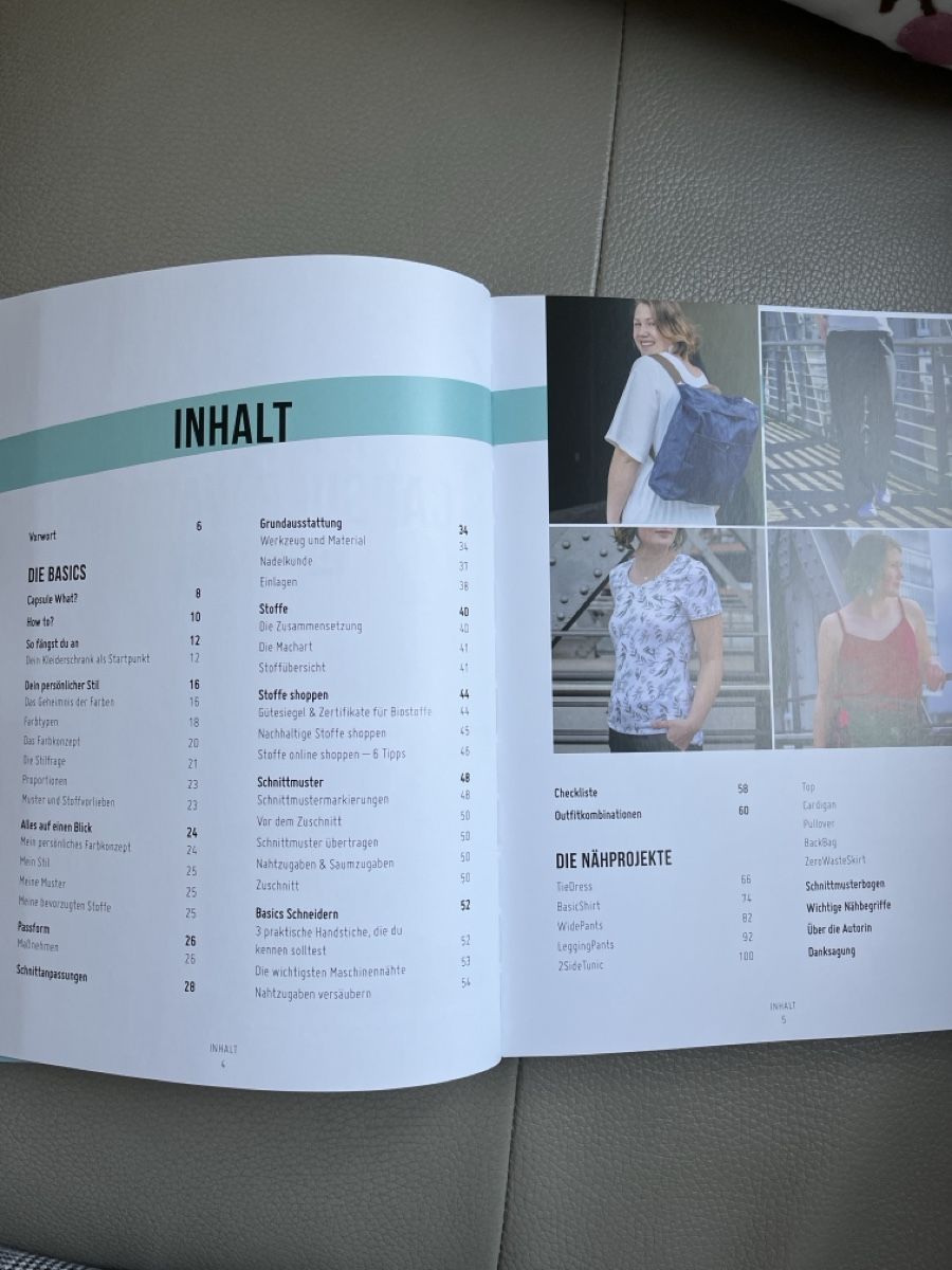Libri: Capsule Wardrobe das Nähbuch NEU – Nuovo (secondo la descrizione) da Weesen venduto da Engadinerin 2