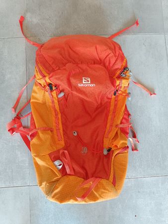 Zaino Salomon X ALP 30 Arancione usato