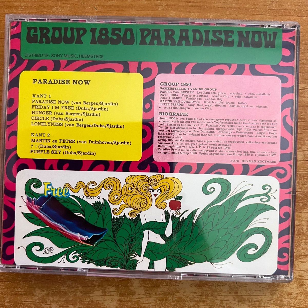 CD: Group 1850 - Paradise Now / CD von 1991 - TOP – Usato da Gais venduto da soundcave57 1