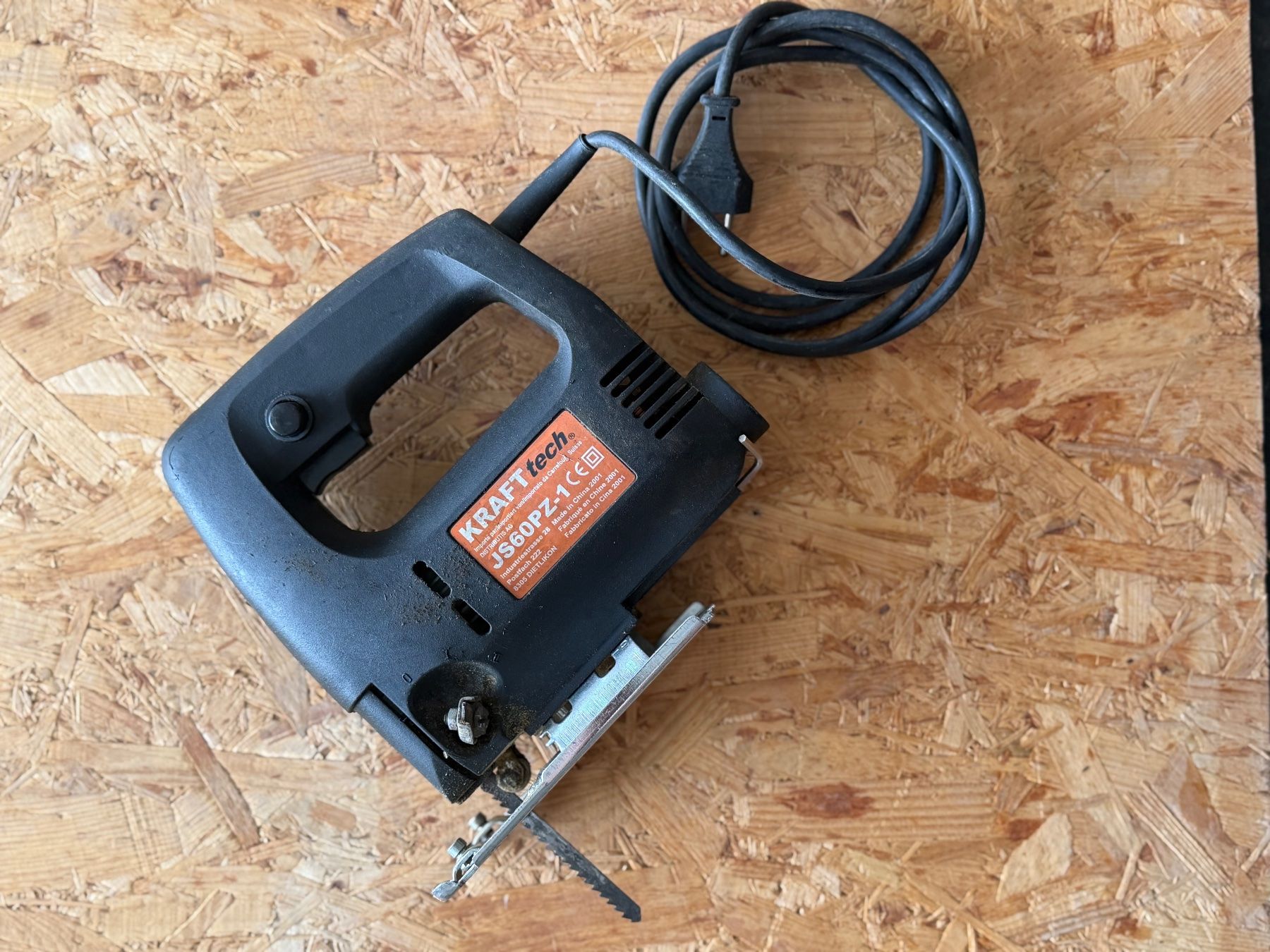 Seghe: Stichsäge KRAFTtech JS60PZ-1, Säge, Holz – Usato da Bubikon venduto da Simbeli