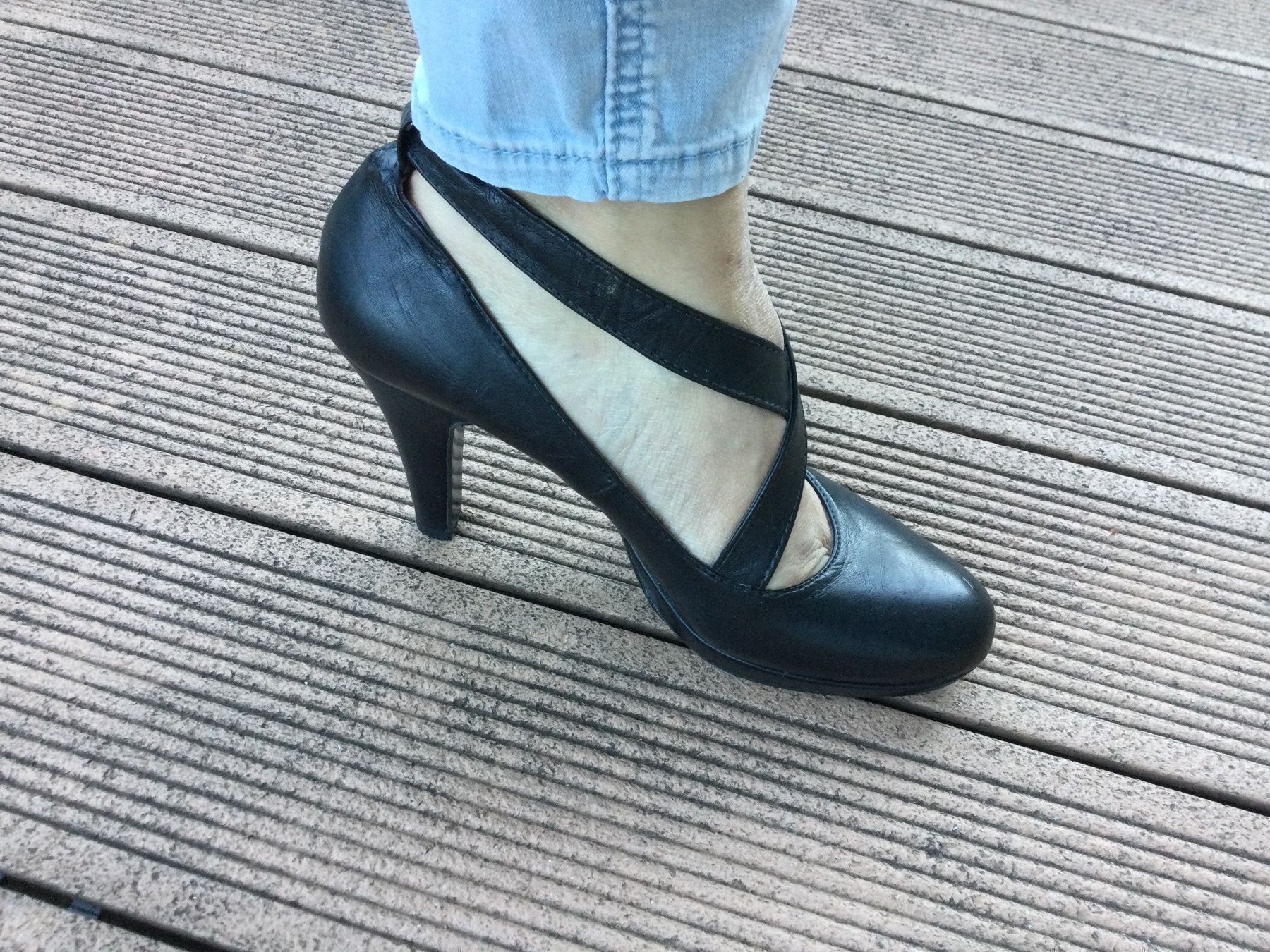 Max Mara Scarpe da donna: Chaussures noires CUIR, taille 40, NEUF – Nuovo e nell'imballaggio originale da Agiez venduto da chouchanelle 2