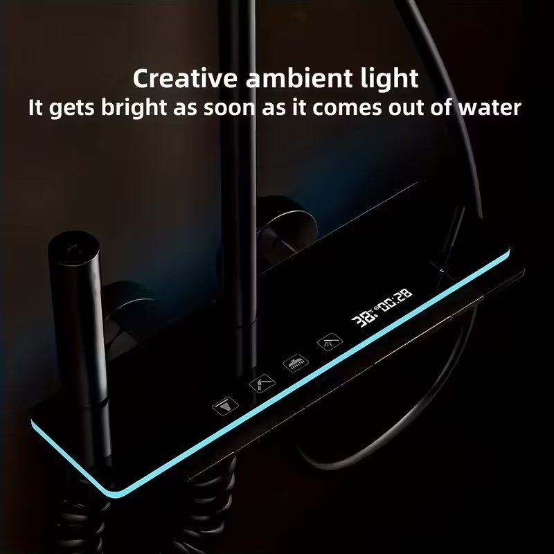 Docce: Luxus LED Duschsystem mit digitalem Duschcontroller ab 1 Fr. – Nuovo (secondo la descrizione) da Zürich venduto da SwissMarket24 5