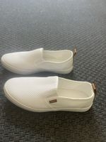 Bequeme schlupfschuhe stoff gr 39 neuu weiss