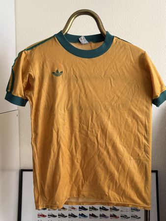 Vintage 70’ Adidas T-Shirt Made in Brazil ! Rare !!! Size 10