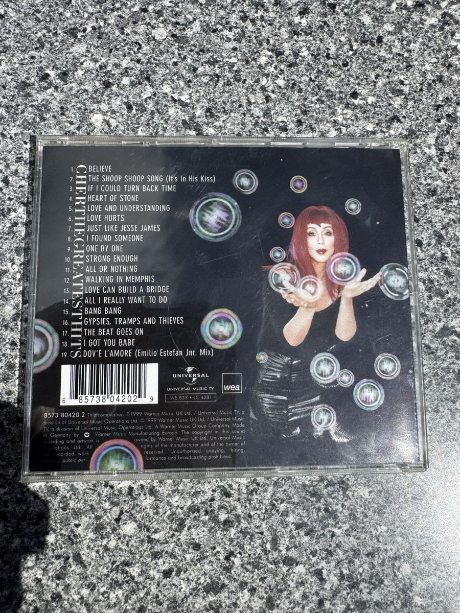 CD: CD CHER The Greatest Hits – Nuovo (secondo la descrizione) da Schaffhausen venduto da 1963CD 1
