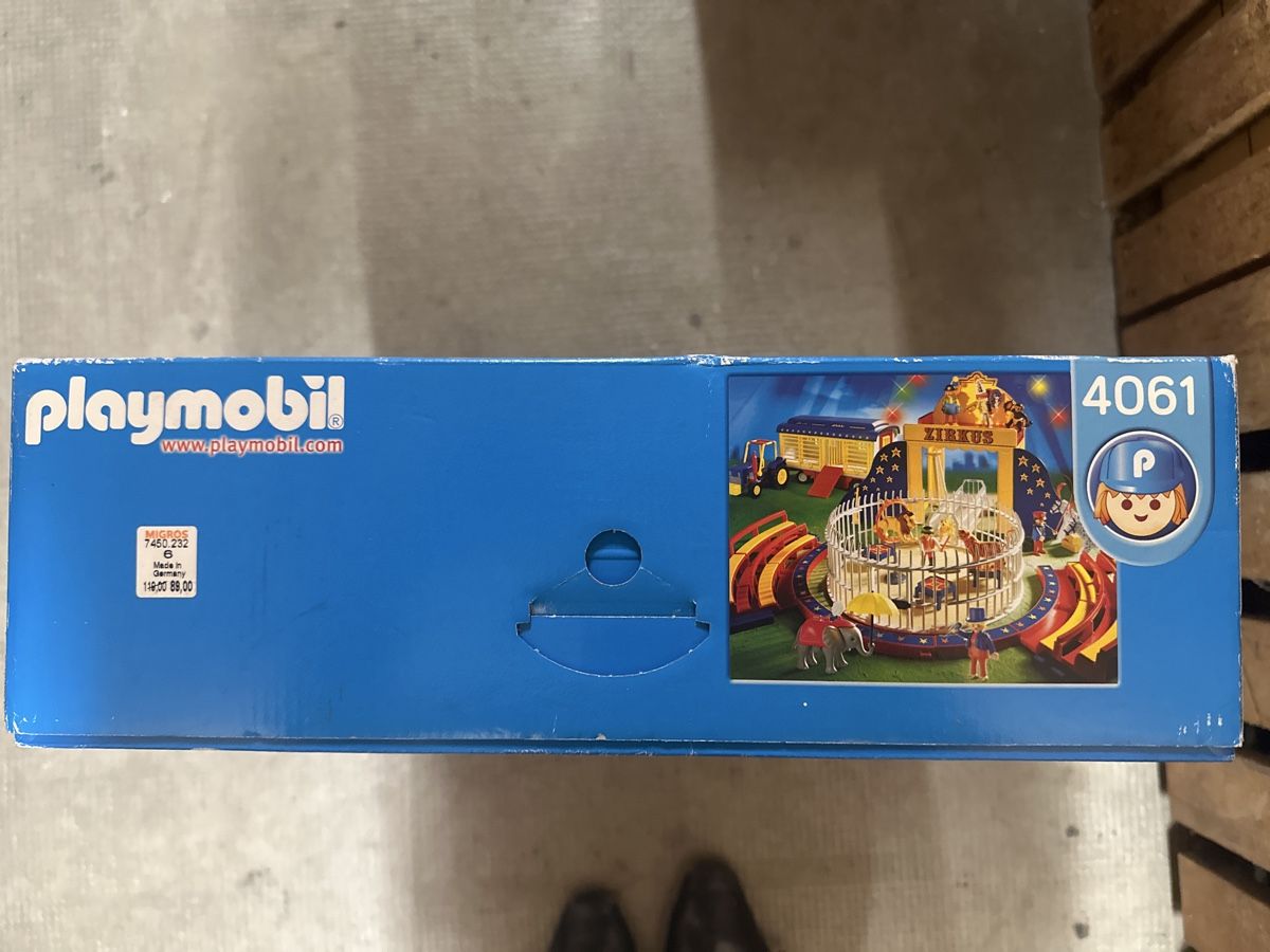 Playmobil Jouets: Playmobil 4061 Cirque Neuf – Neuf avec emballage d'origine à Versoix par nol_7td7 4