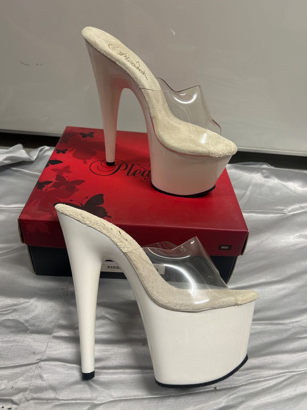 Scarpe da donna: Pleaser Heels Platform Plateau Pole Dance Gr 36 Neu – Nuovo e nell'imballaggio originale da Regensdorf venduto da Spyke55