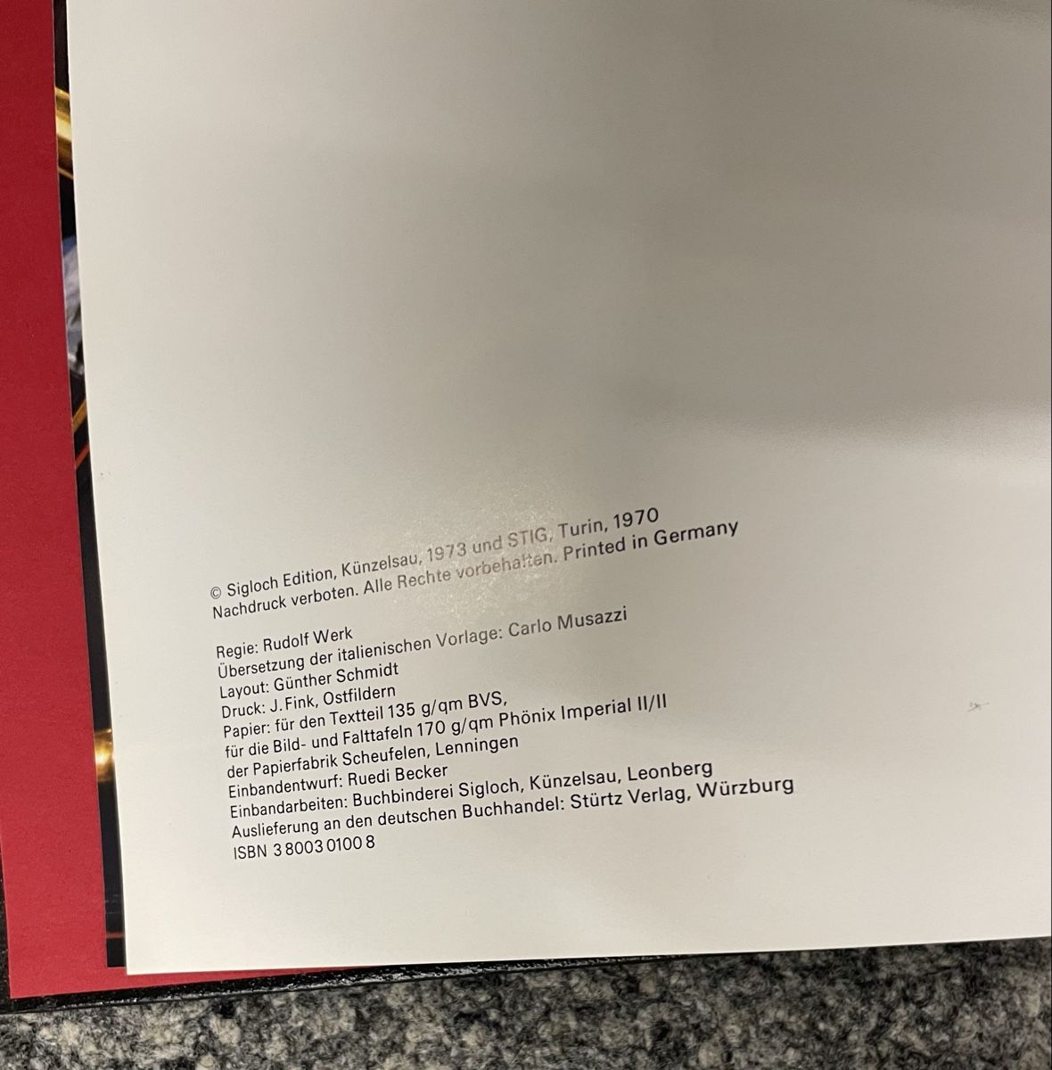 Libri: Geschichte des Automobils Frankenberg Matteucci 1970 Buch – Usato da Au ZH venduto da Jaggy4 2