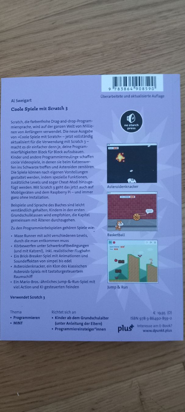 Libri: Scratch 3 Programmieren leicht gemacht – Nuovo (secondo la descrizione) da Zürich venduto da Kagu1 1