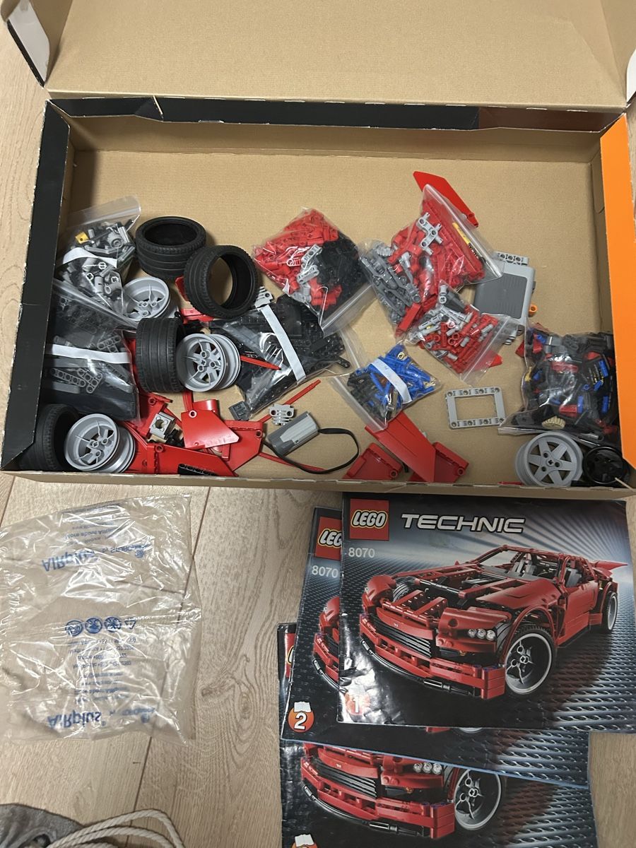 Lego Kit di costruzioni: LEGO Technic 8070 Super Car, rot, OVP – Usato da Wegenstetten venduto da Sportcrispy 1