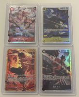 OP TCG Sammelbundle – 4× Charakter Karten - JP
