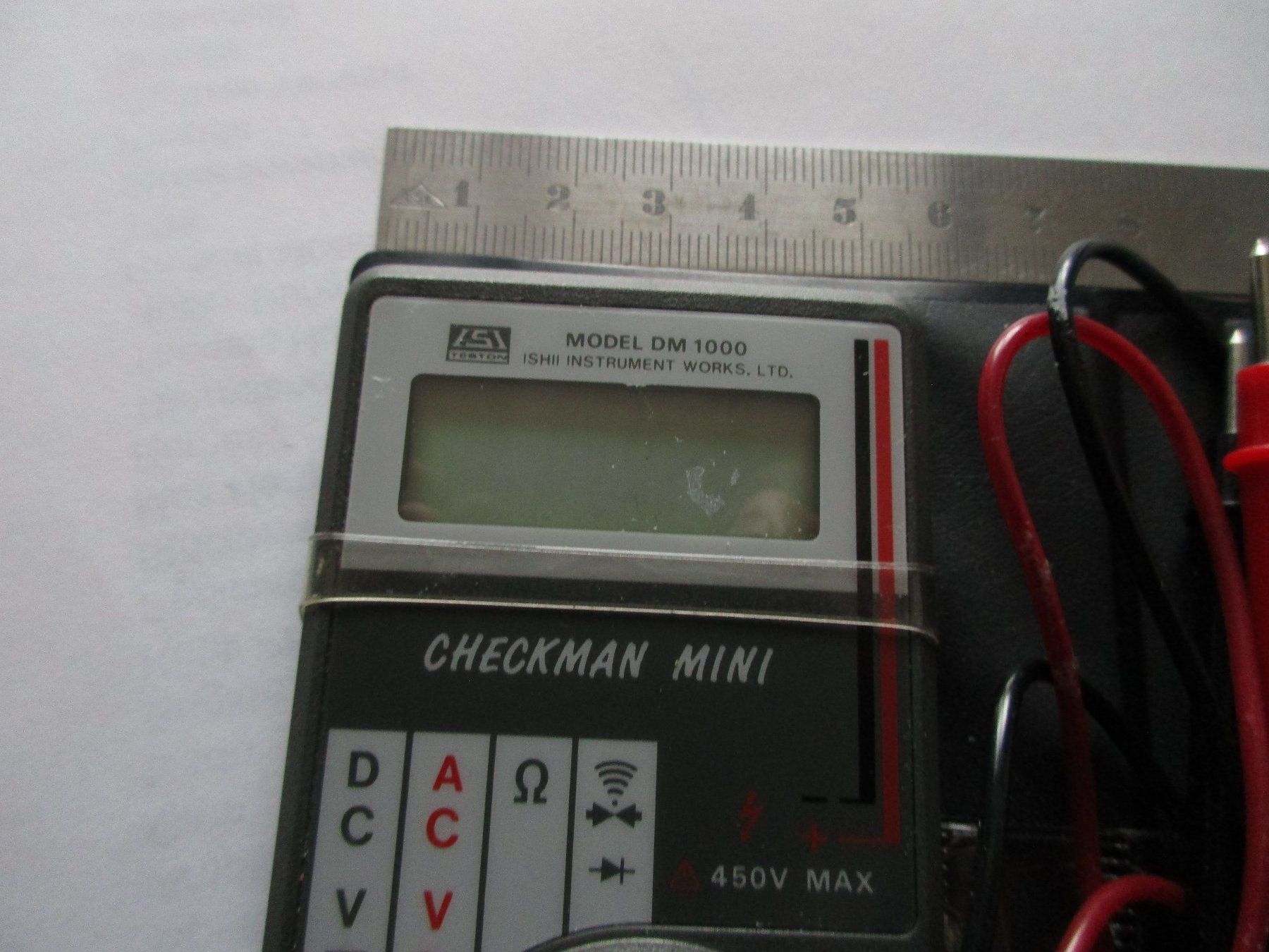Misurare: Multimeter Ishii Teston Checkman DM 1000 – Usato da Niederwil AG venduto da Cembalo 2