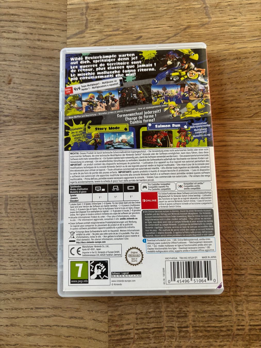 Nintendo Spiele: Nintendo Switch Splatoon 3 – Gebraucht aus Unterentfelden von milena.schneeberger 1