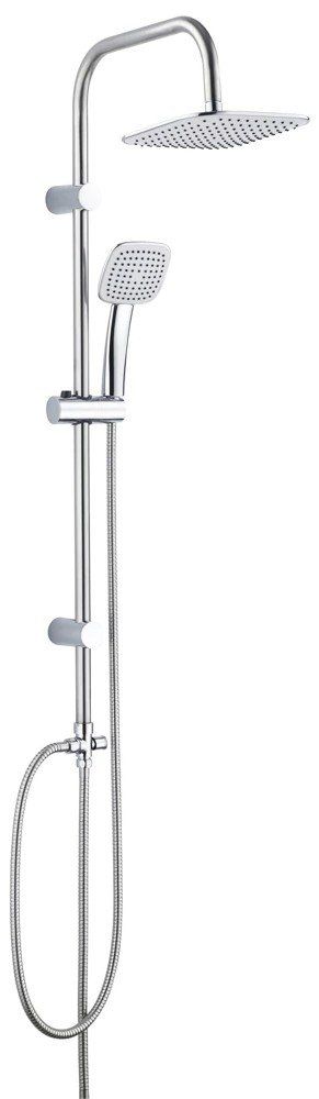 Soffioni doccia: Duschset Regenduschkopf + Handbrause quadratisch Ondo – Nuovo e nell'imballaggio originale da St. Gallen venduto da schnaeppchen-preise 2