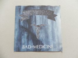 Single USA Rock Ikone Jon Bon Jovi 1988 Bad Medicine