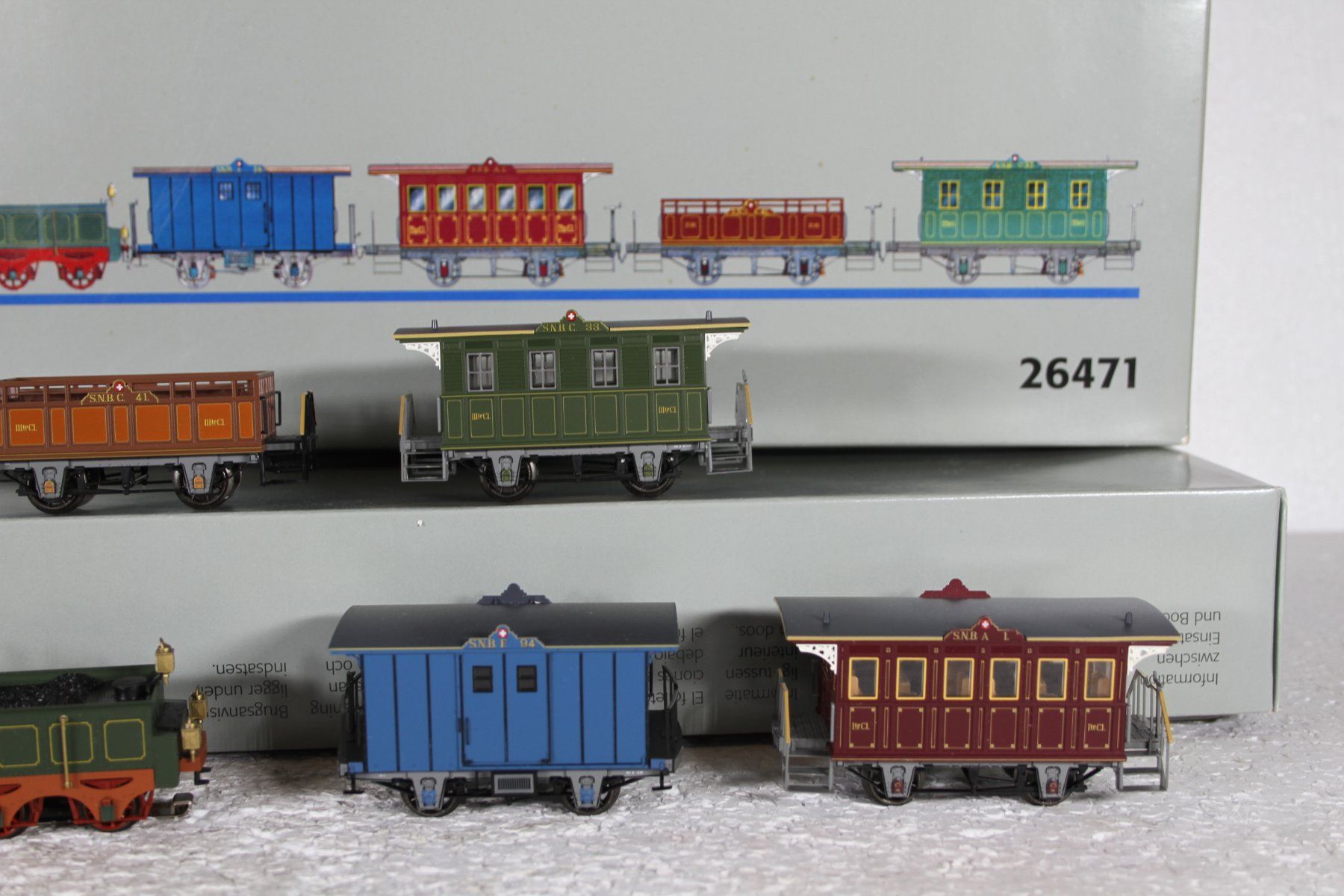 Märklin Trains électriques: Märklin 26471 SNB Spanisch Brötli Bahn – Neuf (Voir description) à Triesen par cor_62ts 2