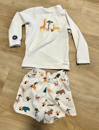 Sonnenschutzset für Kinder: UV-50- gr 86/92