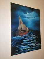 Ölbild auf Leinwand, signiert!