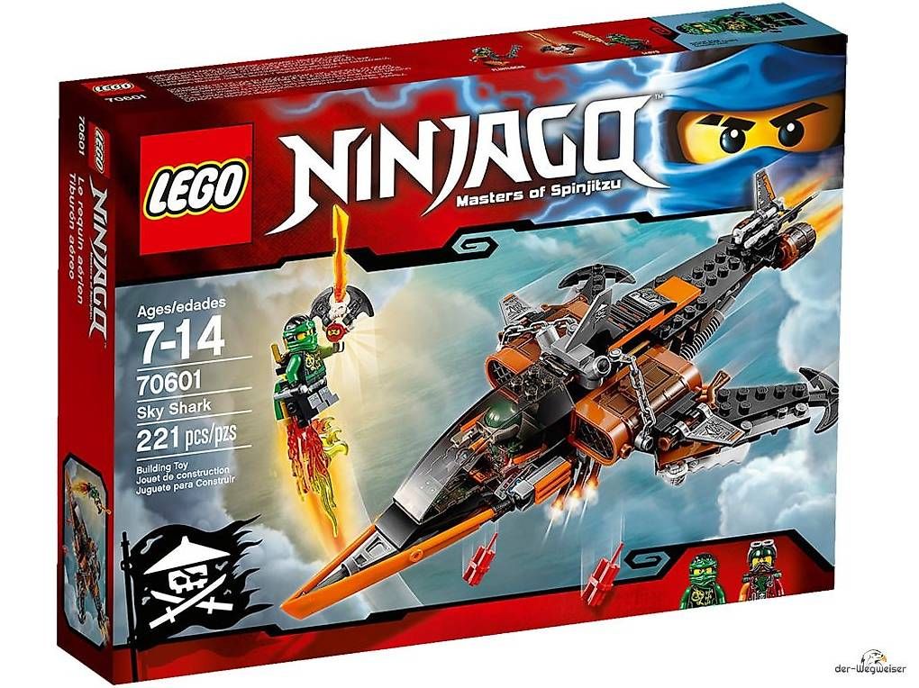 Lego Giocattoli: Lego Ninjago Luft Hai 70601 – Nuovo e nell'imballaggio originale da Birsfelden venduto da der-Wegweiser