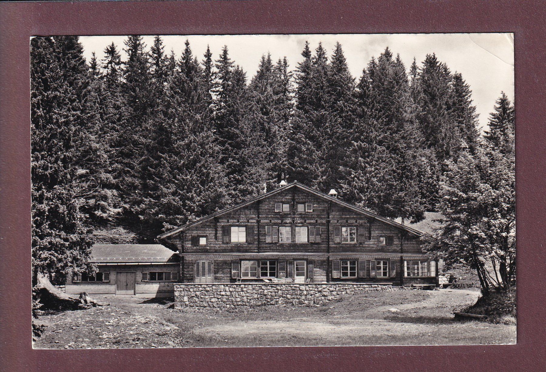 Ansichtskarten: BRAUNWALD - Berghaus Hahnenbühl – Gebraucht aus Pully von nicecards