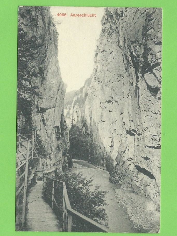 Cartoline postali: Aareschlucht – Usato da Zürich venduto da t24_de