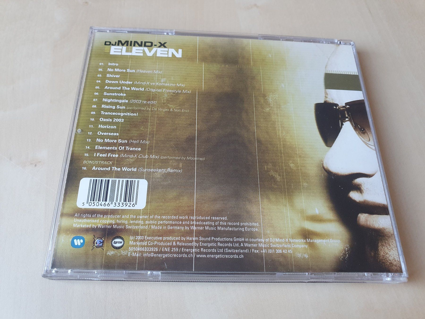 CD: DJ Mind-X Eleven – Usato da Stansstad venduto da collectorsshop 1