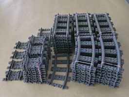 Lego City Schienen / 70 Teile