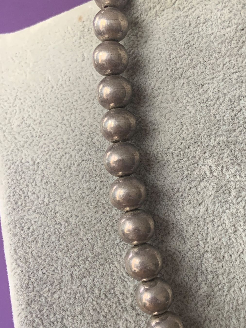 Catenine: Silberkette SILBERKUGELN (47 cm) – Usato da Dittingen venduto da Bijoubelle 8