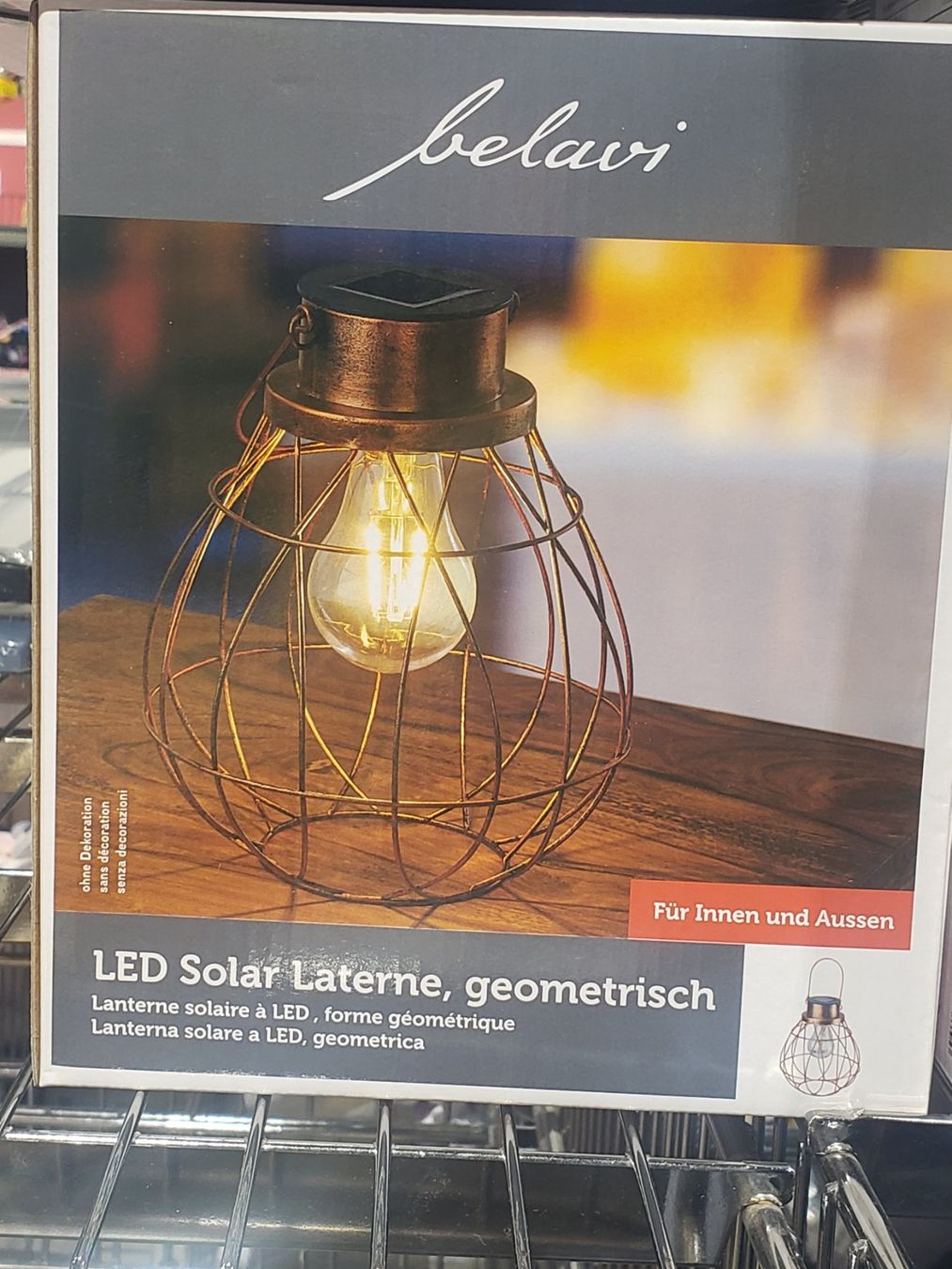 Lanternes: LED Solar Laterne, geometrisch – D'occasion à Uznach par agn_qqb2 2